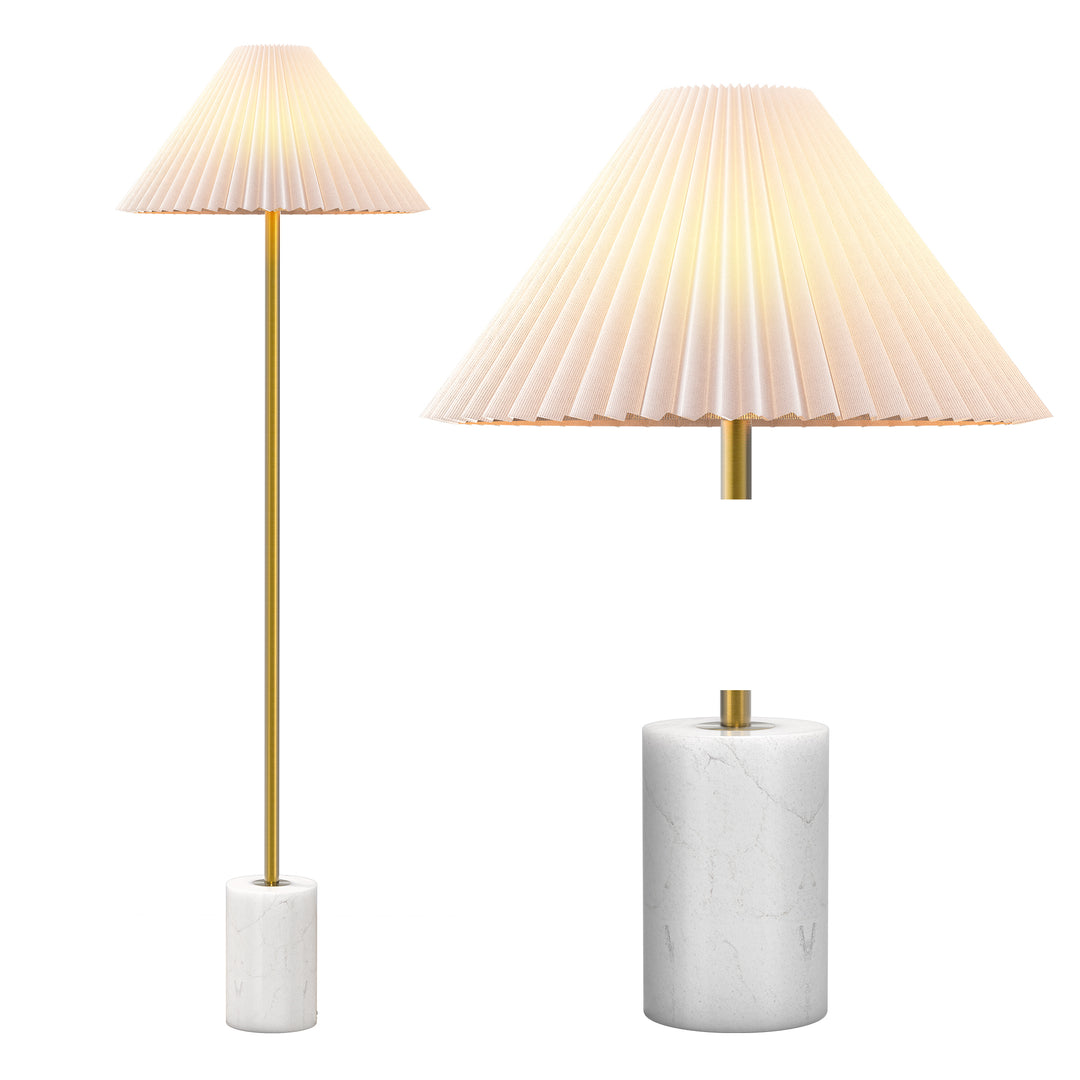 63.78'' Modern Glam Floor Lamp For Living Room/bedroom #F246