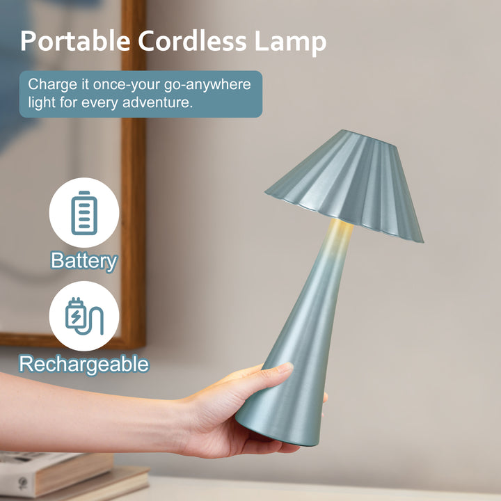 Fusion Minimalist Touch Control Cordless Table Lamp #T256