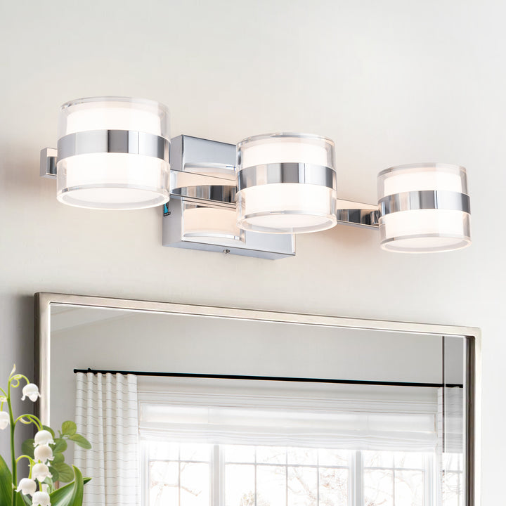 Lumin 3 - Light Dimmable LED Vanity Light #MX21046