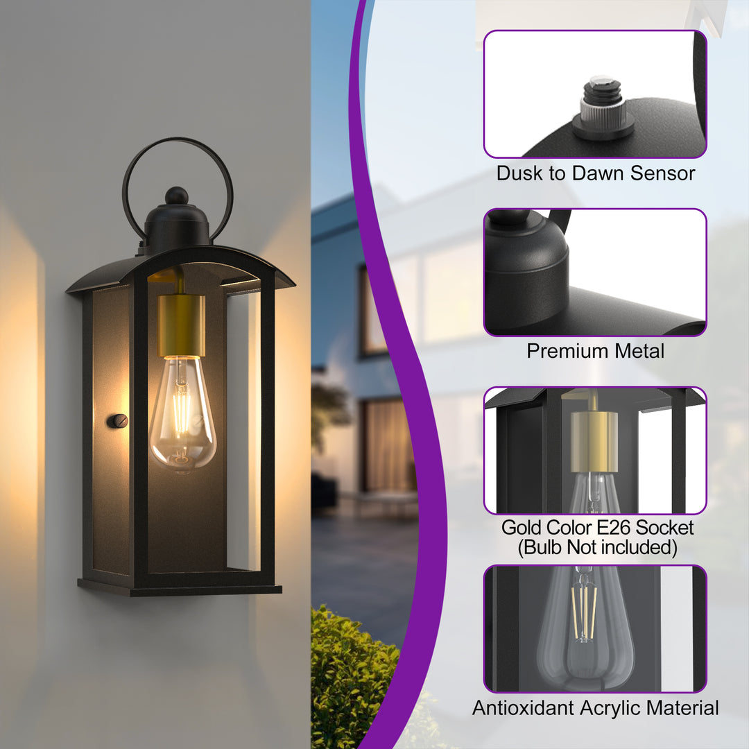Lawyettle 2 Light Outdoor Wall Light #7013
