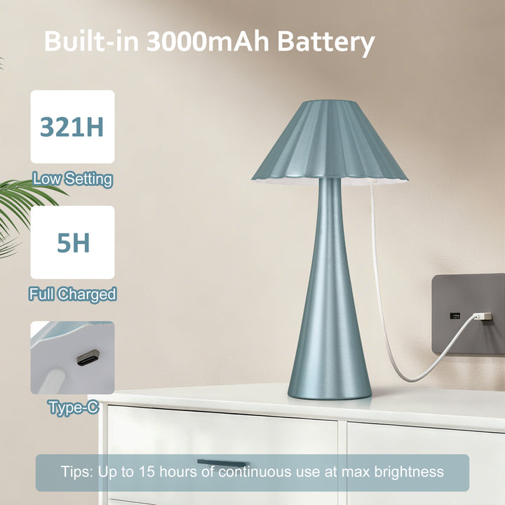 Fusion Minimalist Touch Control Cordless Table Lamp #T256
