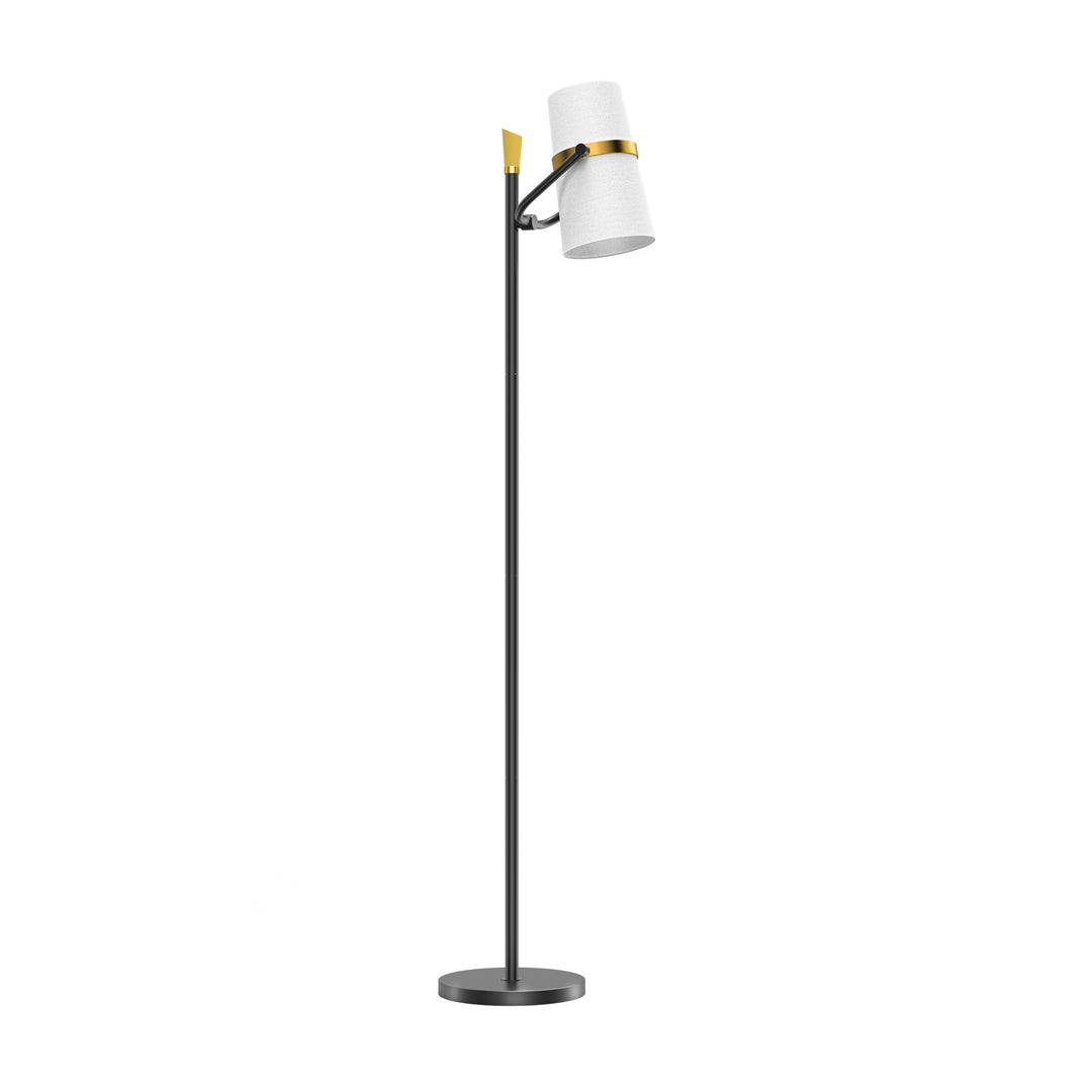 62'' Black Modern Task Floor Lamp For Living Room/Bedroom #F191