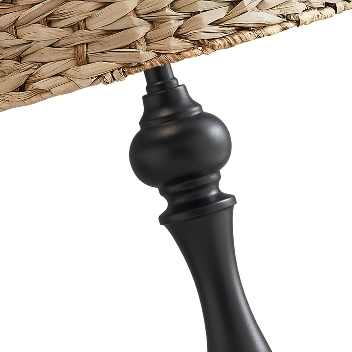 Maxax Coastal Rustic White Modern Table Lamp (Set of 2) #T150