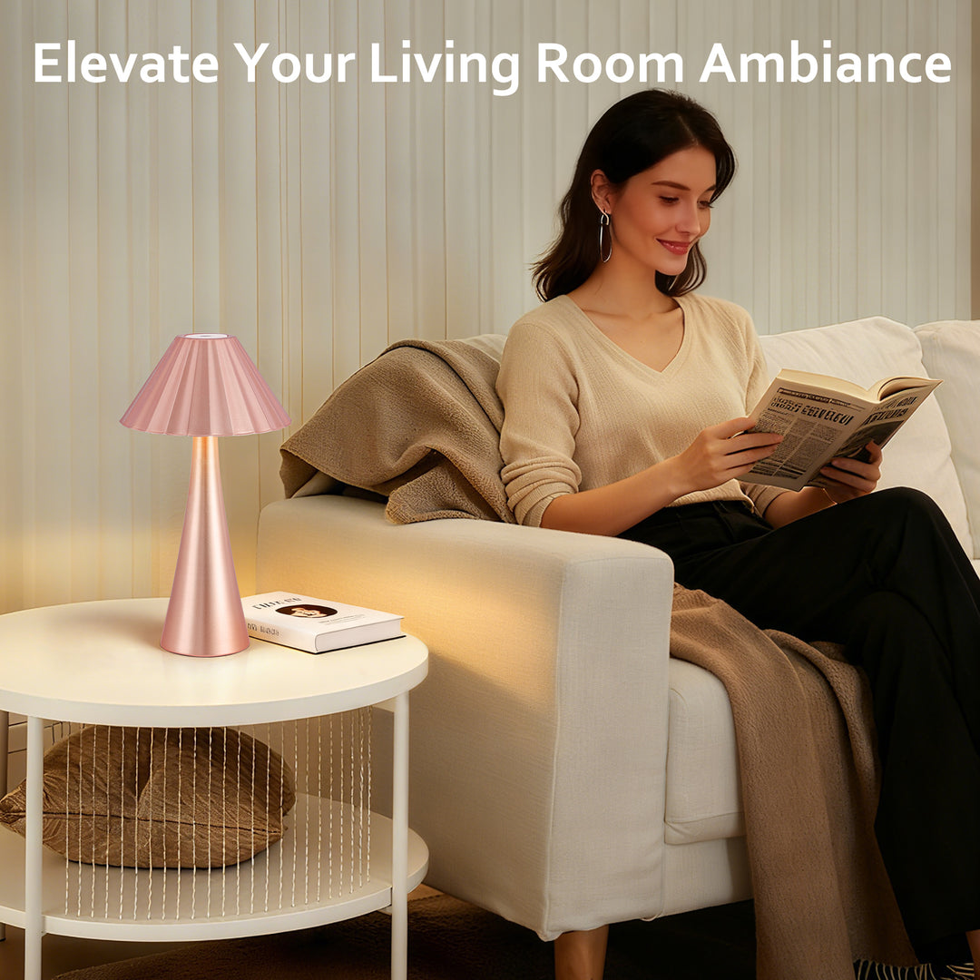 Fusion Minimalist Touch Control Cordless Table Lamp #T256