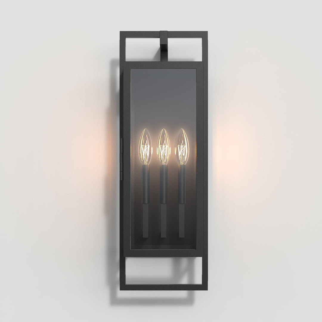 Outdoor Wall Lights #7030-3BK