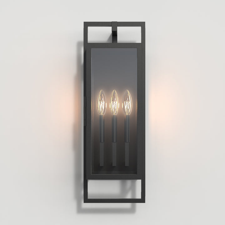 Outdoor Wall Lights #7030-3BK