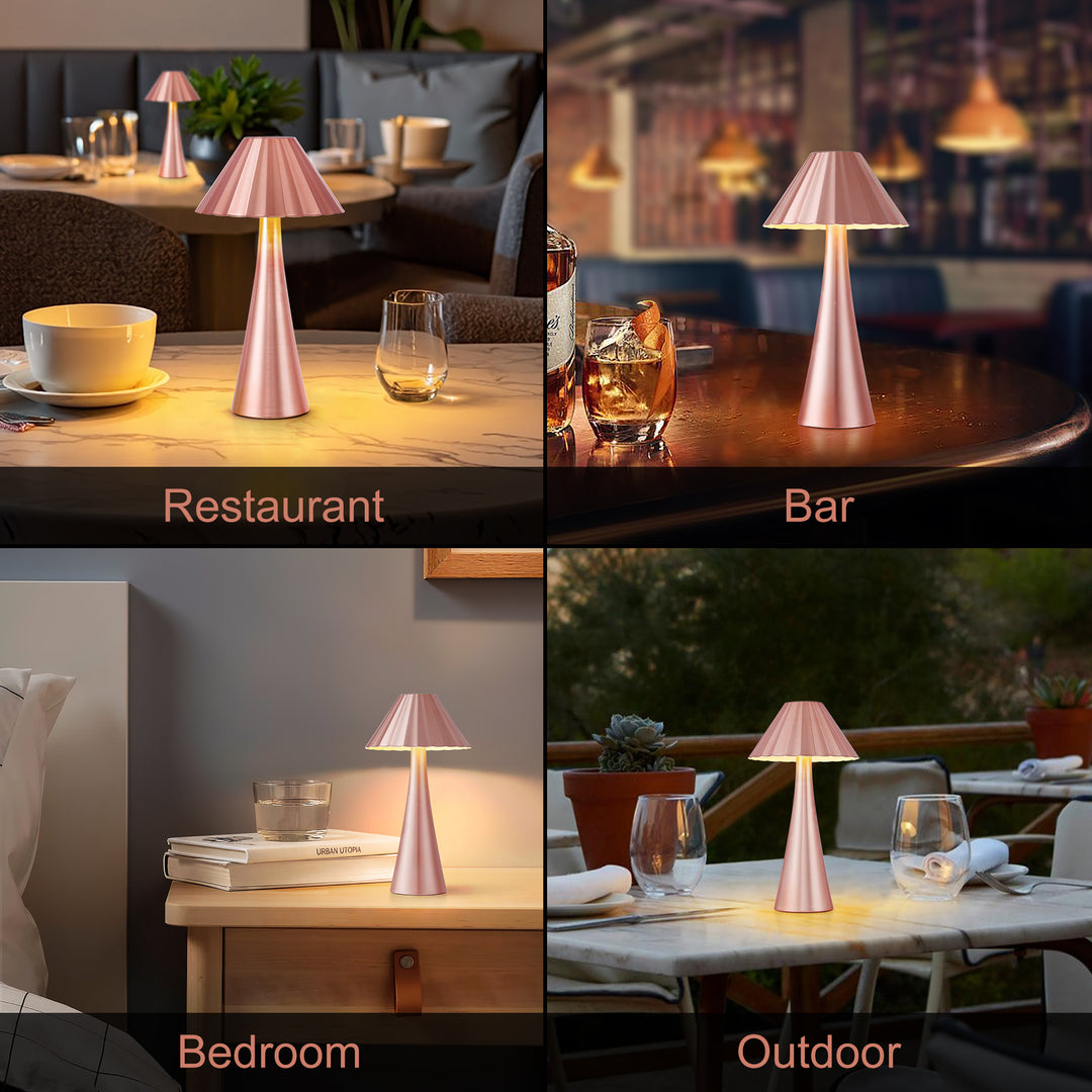 Fusion Minimalist Touch Control Cordless Table Lamp #T256