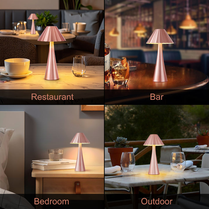 Fusion Minimalist Touch Control Cordless Table Lamp #T256