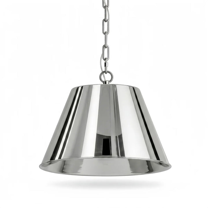 FORMA 1-Light Modern Cone Pendant Light 12"/18" Wide Hanging Fixture for Kitchen Island #53005