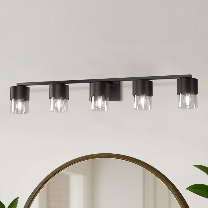 Lumin 3-light Dimmable Vanity Light With Scalloped Metal Shade