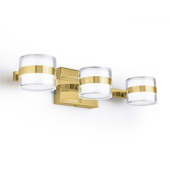 Lumin 3 - Light Dimmable LED Vanity Light #MX21046