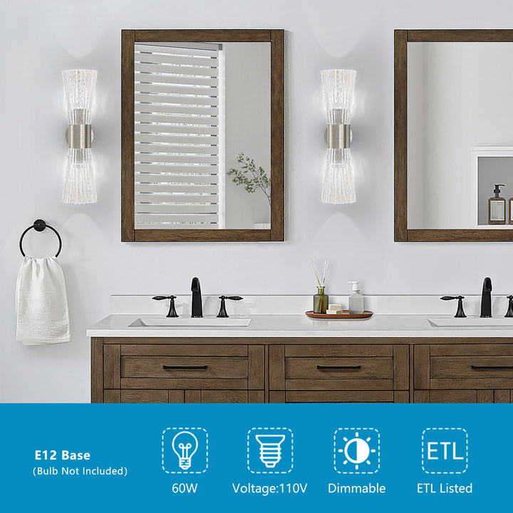 2 - Light Dimmable Bath Bar #28001