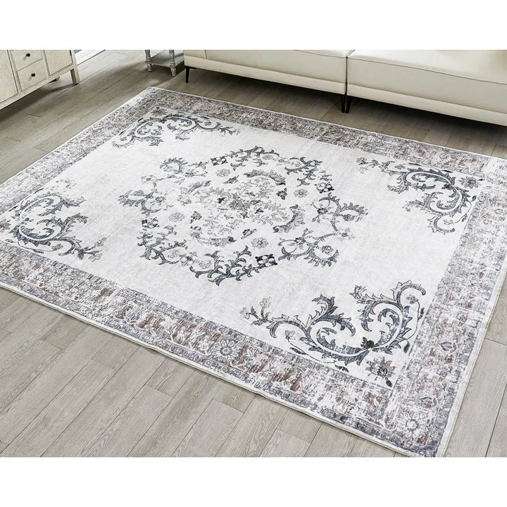 Lobello Faux Cashmere Ornate Rugs