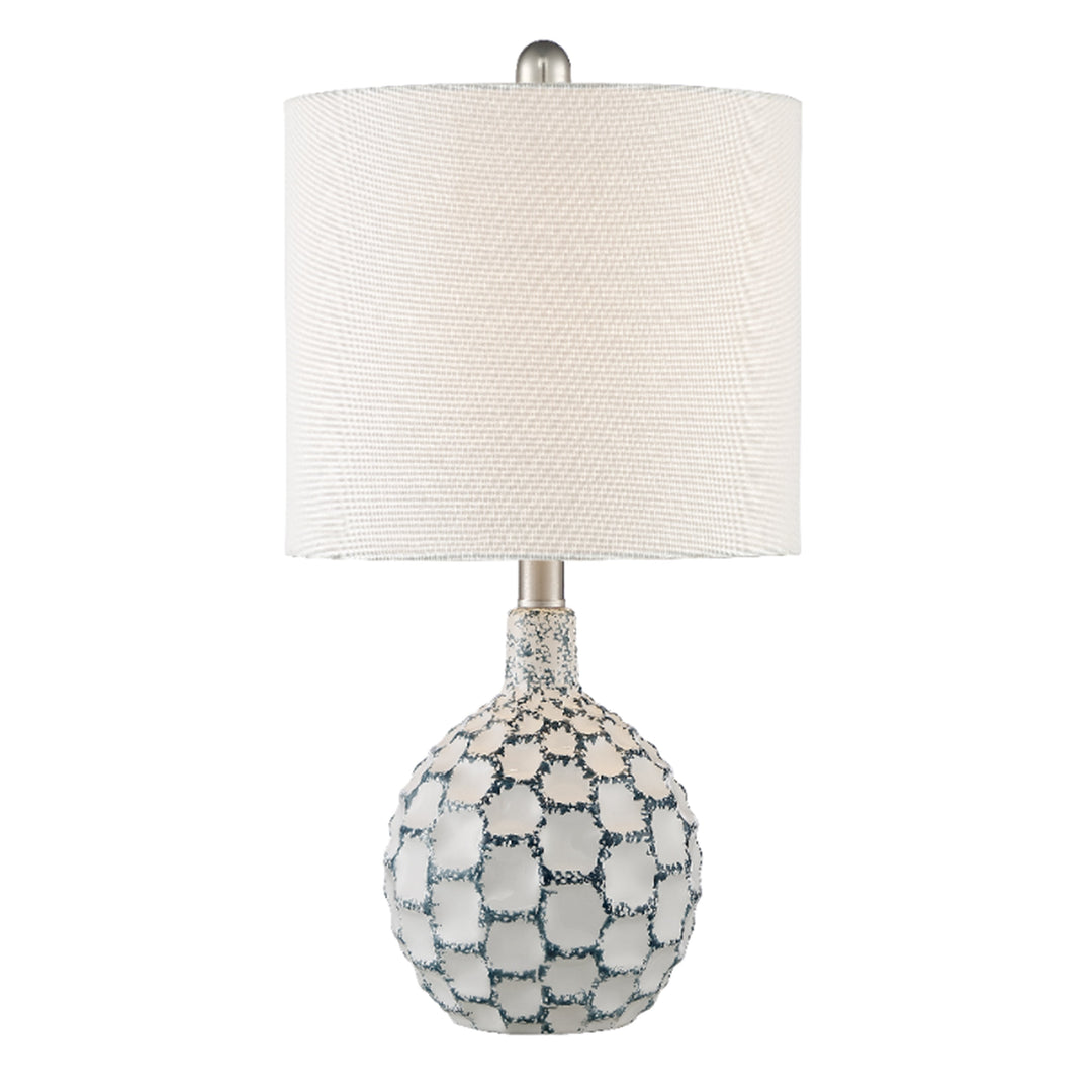 21 in White Table Lamp #T36