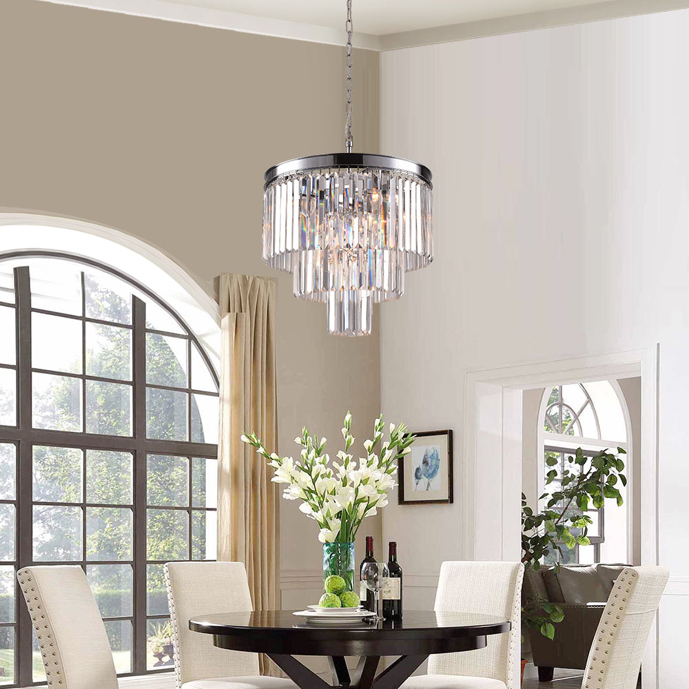 Maxax Luxury Modern Crystal Chandelier (3 Layer)#MX155203