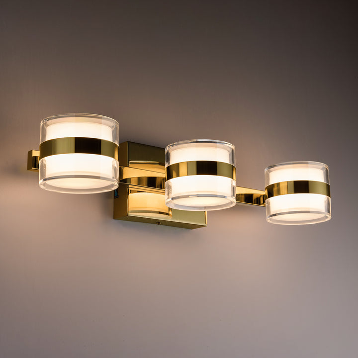 Lumin 3 - Light Dimmable LED Vanity Light #MX21046