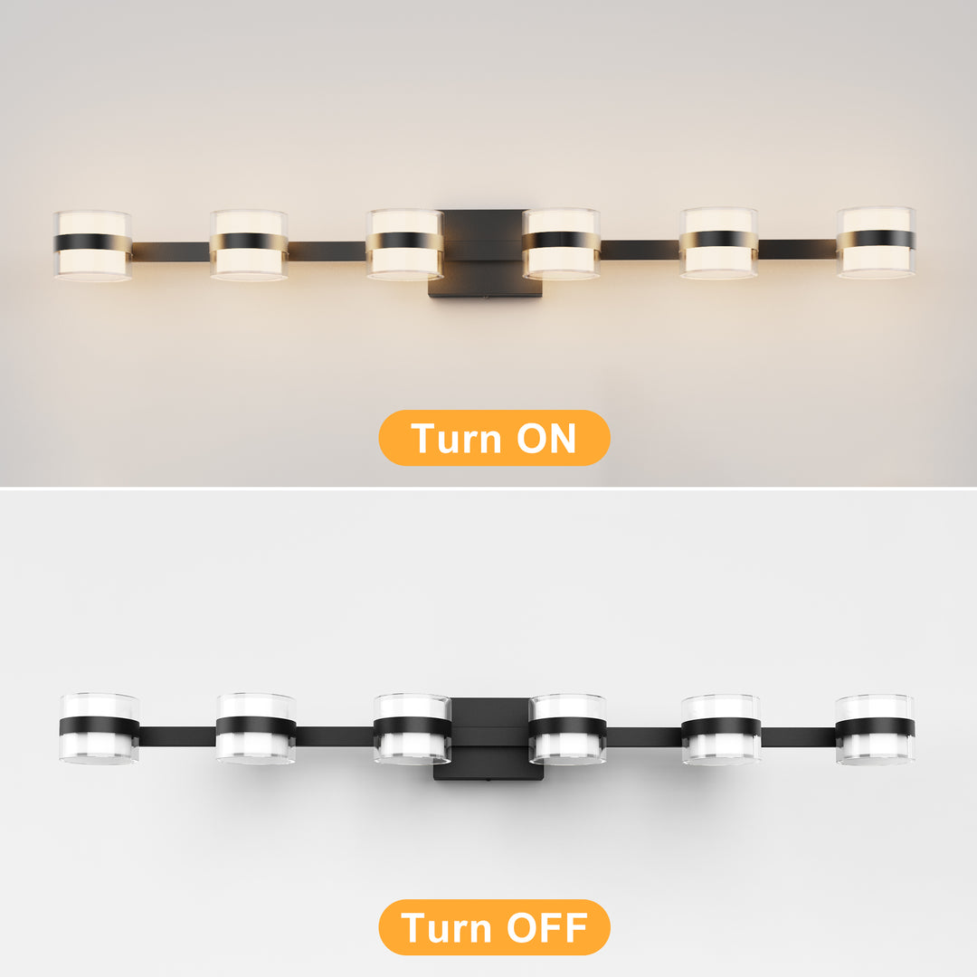 Lumin 3 - Light Dimmable LED Vanity Light #MX21046