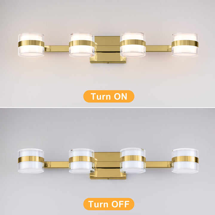 Lumin 3 - Light Dimmable LED Vanity Light #MX21046