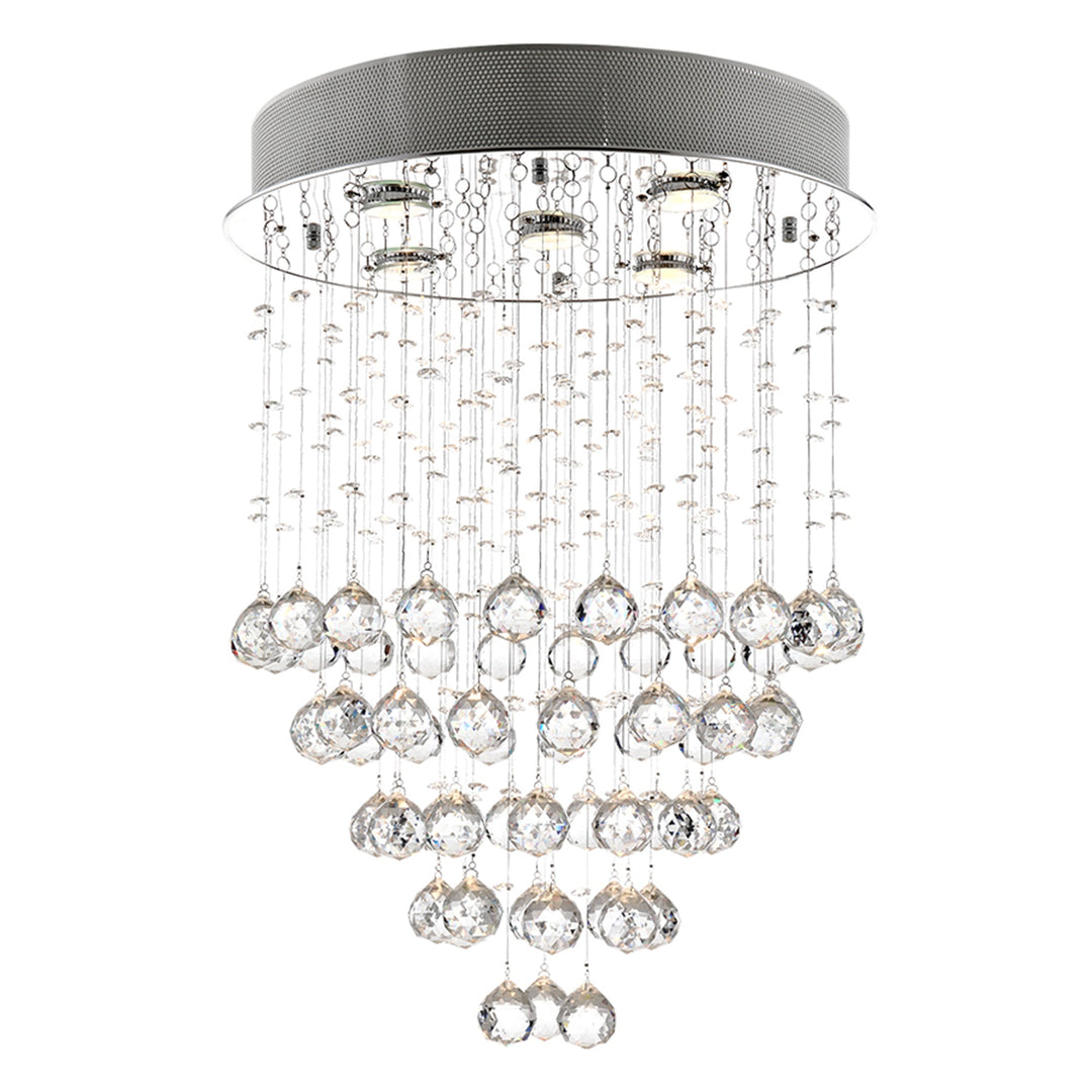 Maxax 5 - Light Tiered Crystal Ceiling Chandelier #MX19029
