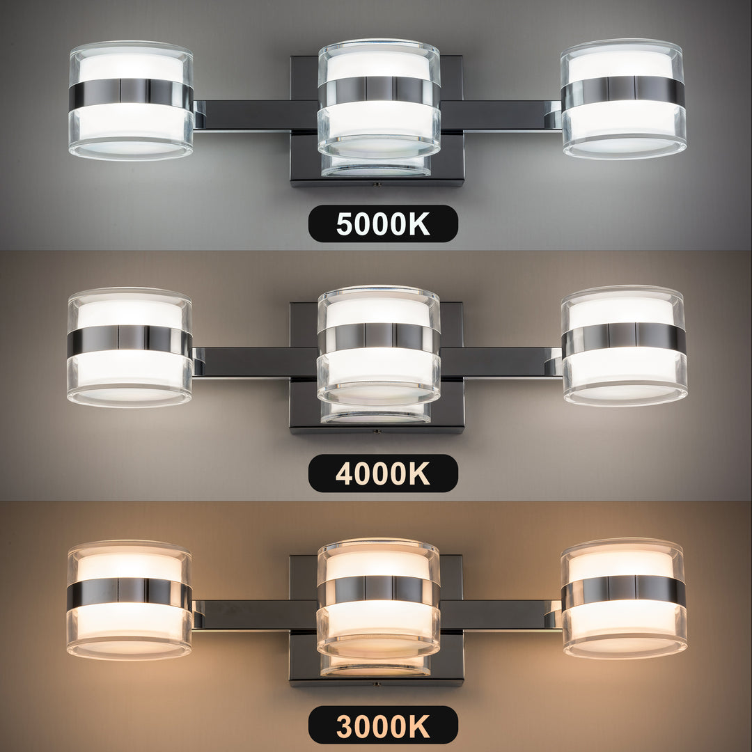 Lumin 3 - Light Dimmable LED Vanity Light #MX21046