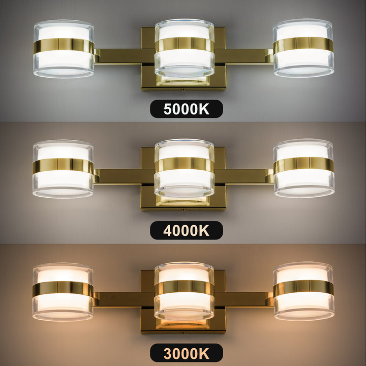 Lumin 3 - Light Dimmable LED Vanity Light #MX21046