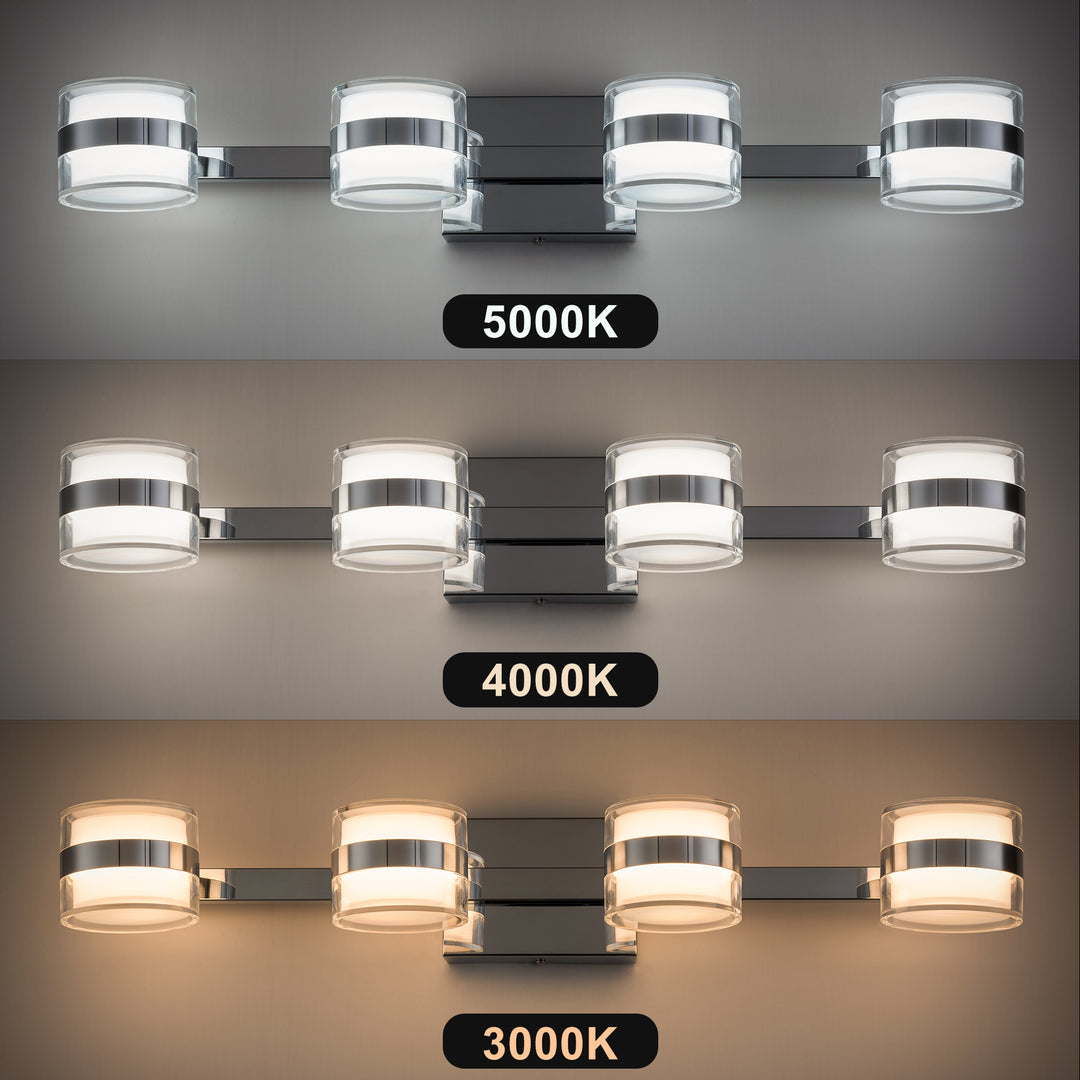 Lumin 3 - Light Dimmable LED Vanity Light #MX21046