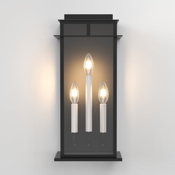 Solstice Outdoor Wall Lantern With Dusk To Dawn #7072