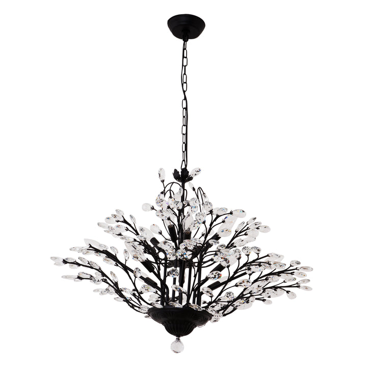 Maxax 12 - Light Dimmable Empire Chandelier #19218-12BK