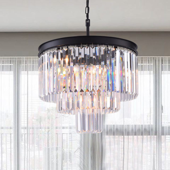 Maxax Luxury Modern Crystal Chandelier (3 Layer)#MX155203