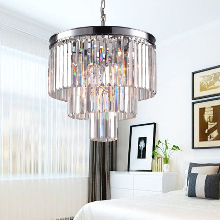 Maxax Luxury Modern Crystal Chandelier (3 Layer)#MX155203