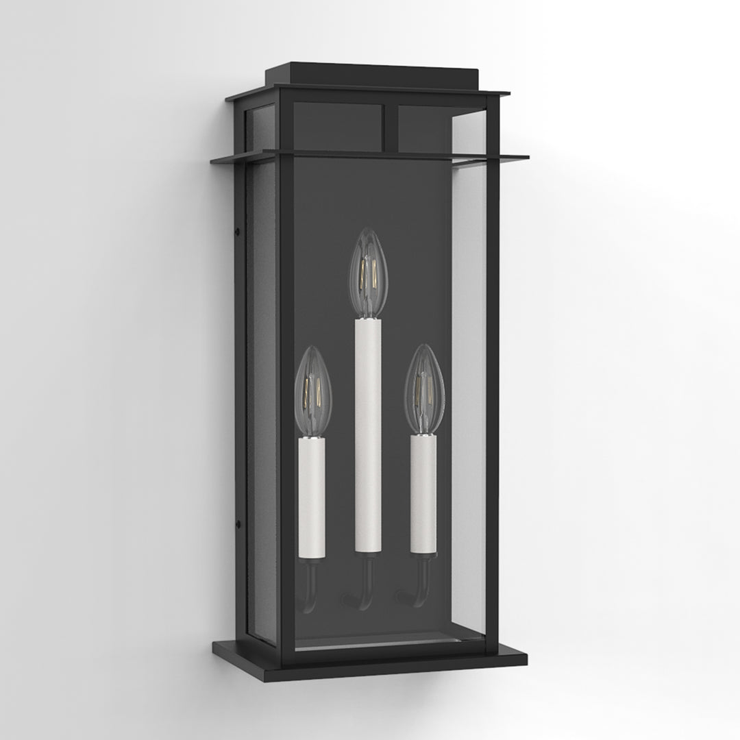 Solstice Outdoor Wall Lantern With Dusk To Dawn #7072