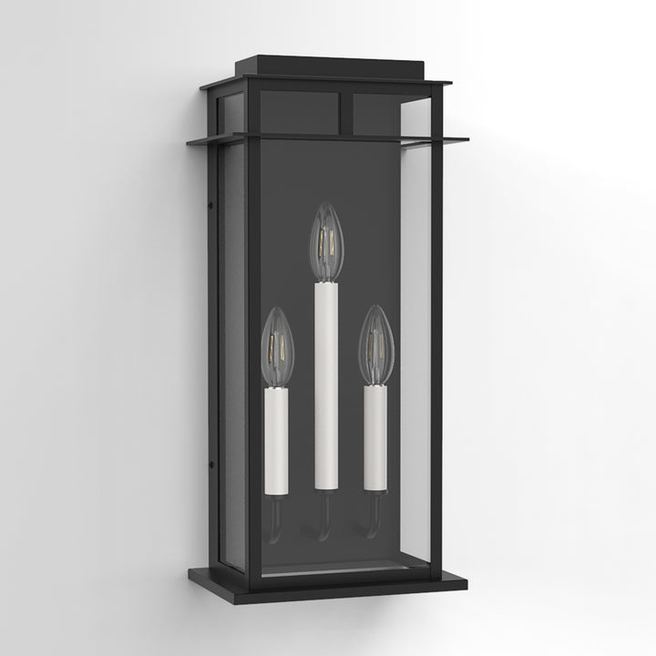 Solstice Outdoor Wall Lantern With Dusk To Dawn #7072