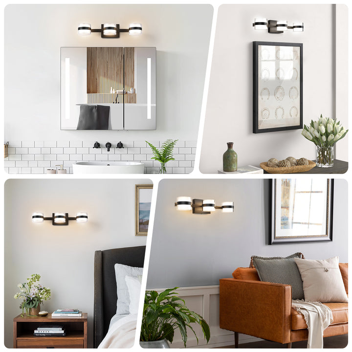 Lumin 3 - Light Dimmable LED Vanity Light #MX21046