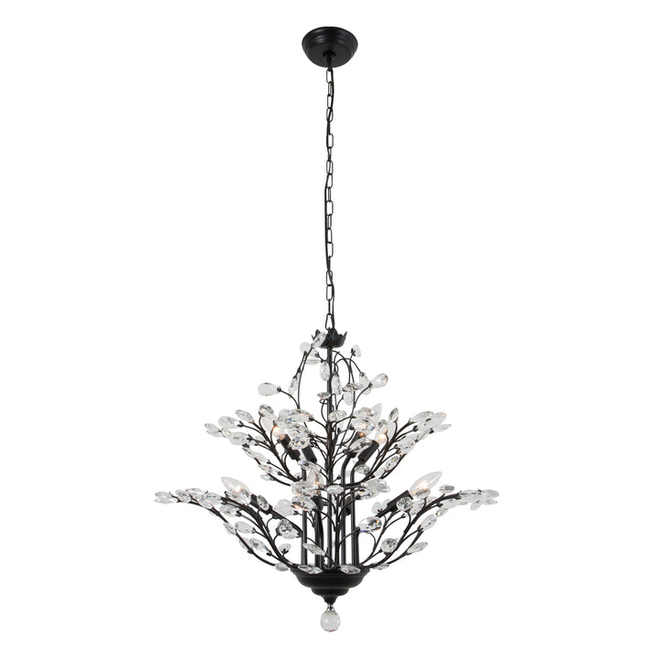 8 - Light Gorgeous Candle Chandelier #19171