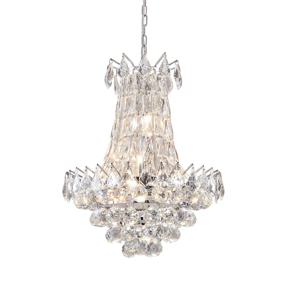 Maxax 6 - Light Unique / Statement Empire Crystal Chandelier #MX17022-P