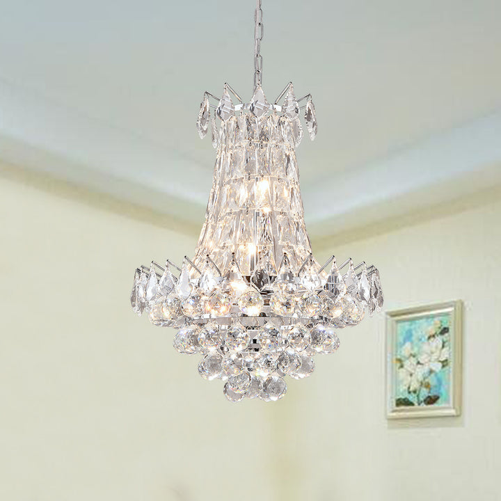 Maxax 6 - Light Unique / Statement Empire Crystal Chandelier #MX17022-P