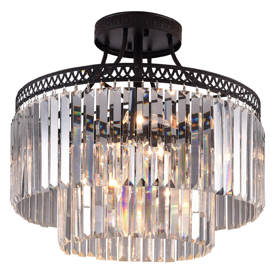 Maxax Luxury Modern Crystal Chandelier (Flush)#MX155202