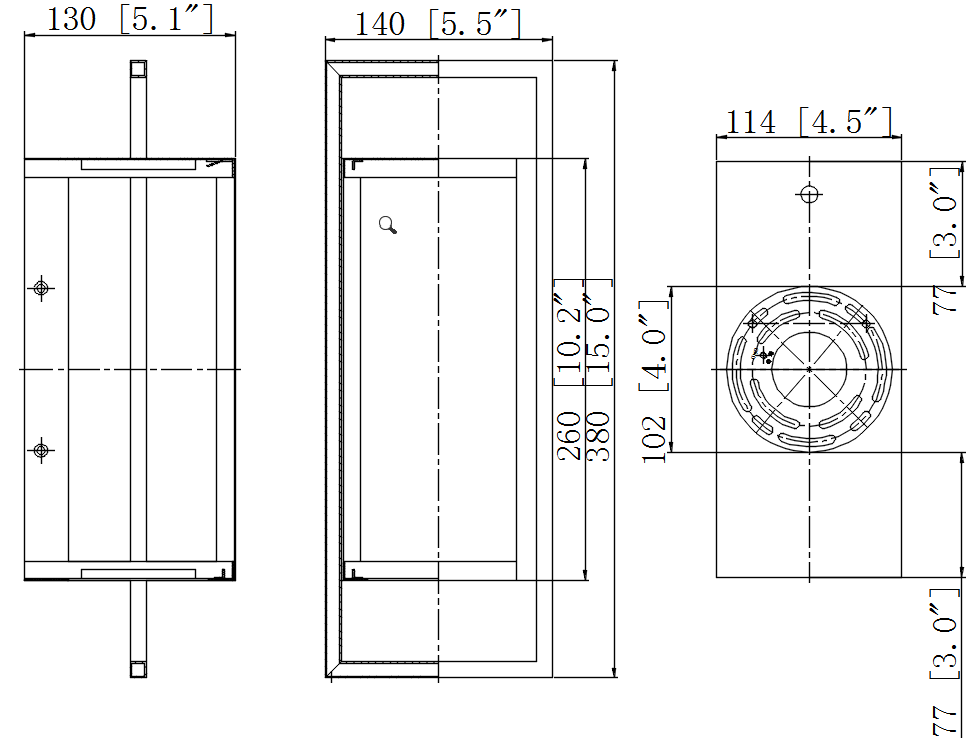 Solstice 1 - Light Glass Outdoor Wall Lantern with Dusk to Dawn #7057