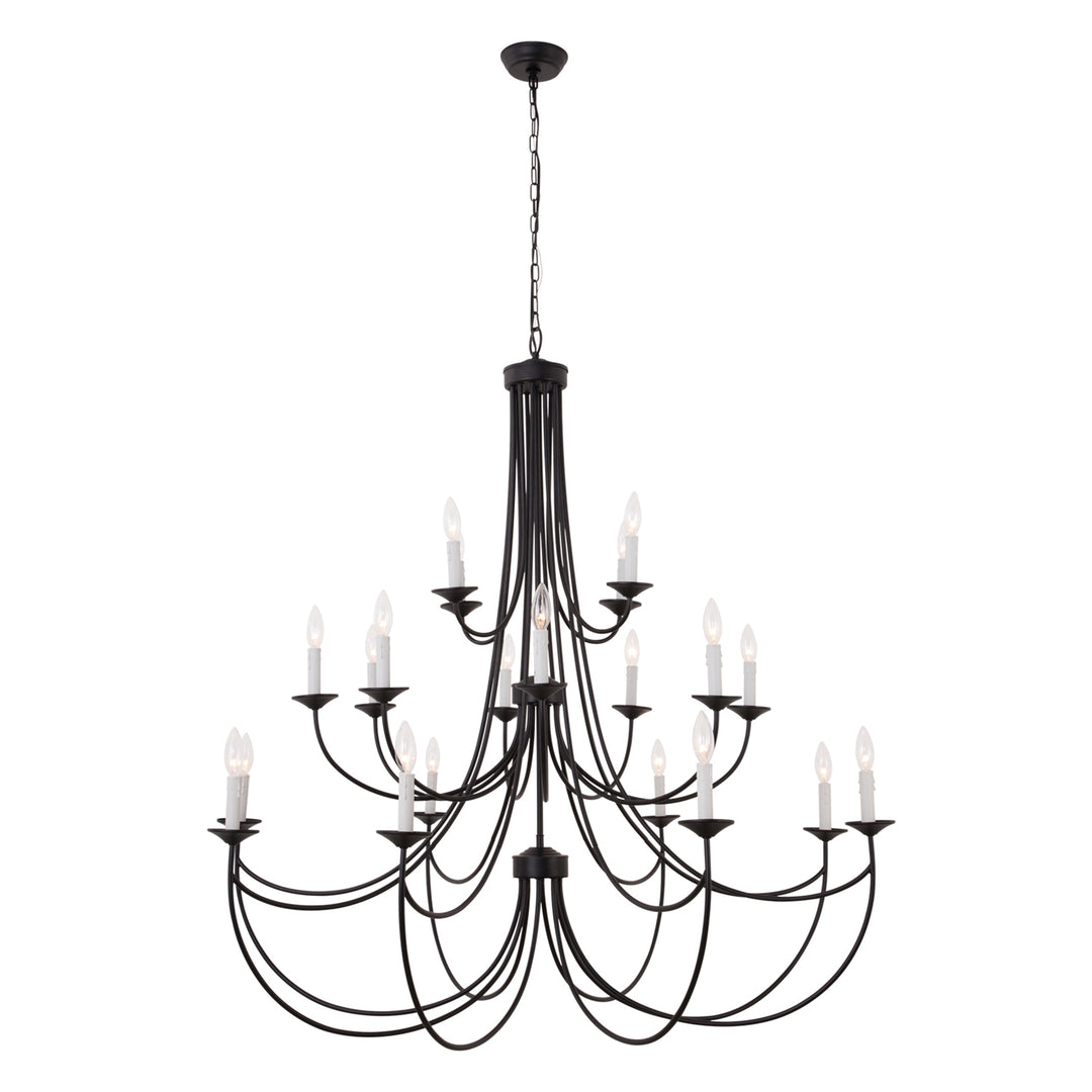 Maxax 20 Light Dimmable Classic / Traditional Chandelier #19209