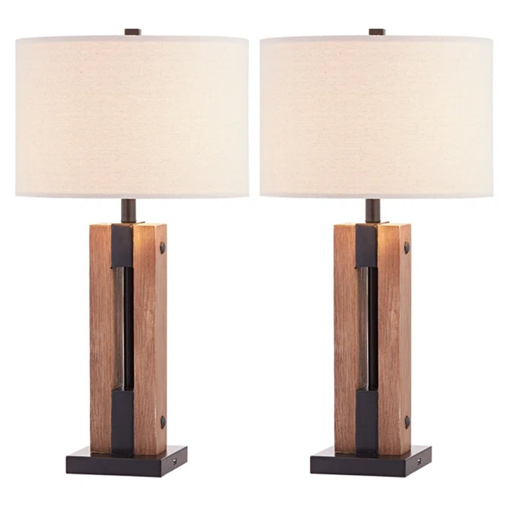 Maxax Resin USB Table Lamp (Set of 2)