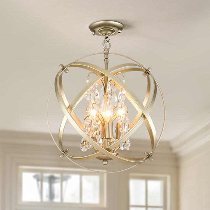 Maxax 4 - Light Golden Globe Recessed Ceiling Light #MX19026