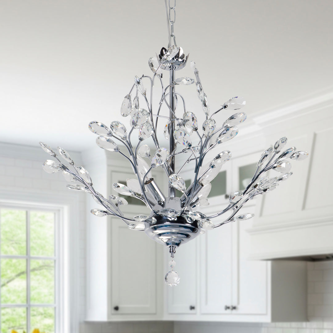 Maxax 4-Light Crystal Chandelier #19046