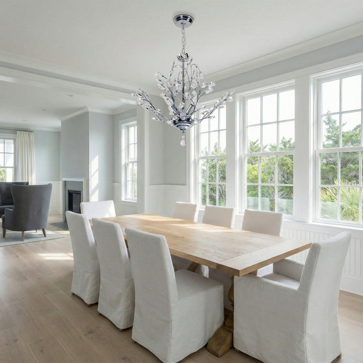 Maxax 4-Light Crystal Chandelier #19046