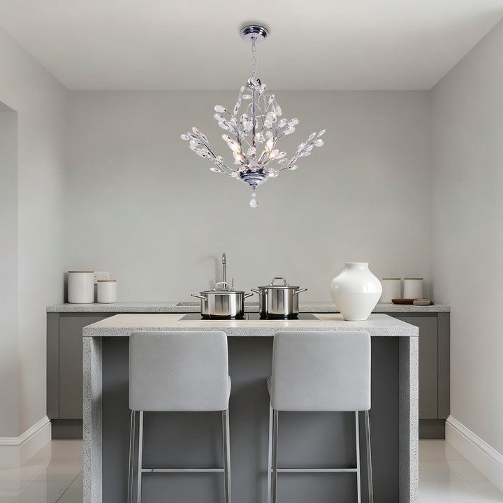 Maxax 4-Light Crystal Chandelier #19046