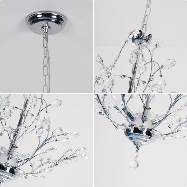 Maxax 4-Light Crystal Chandelier #19046