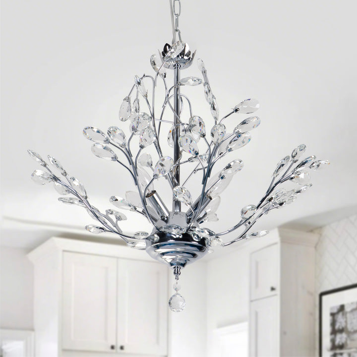 Maxax 4-Light Crystal Chandelier #19046