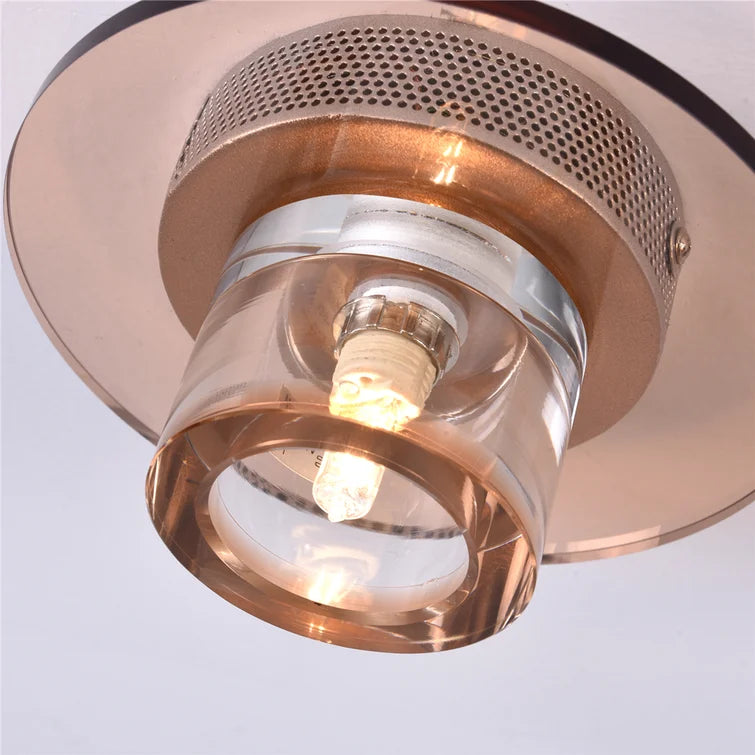 Maxax Circular Crystal Ceiling Light (Flush) #1301