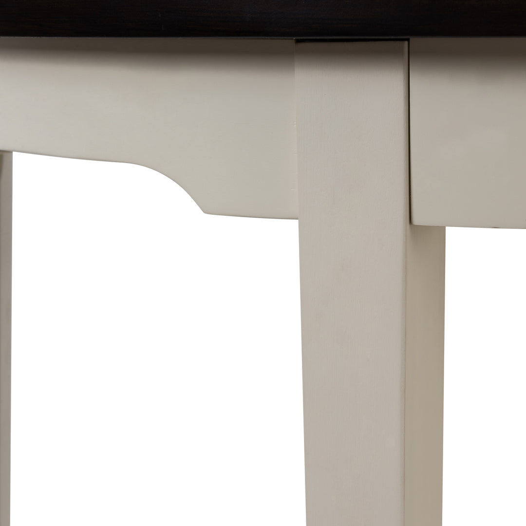 Timeless 31.5'' Round Modern Solid Wood Coffee Table With 2-Tier Shelves #51003