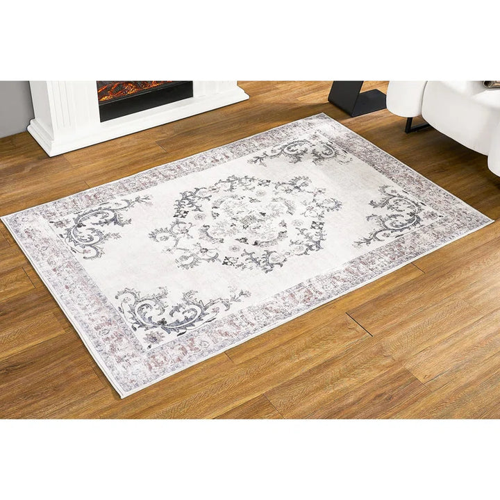 Lobello Faux Cashmere Ornate Rugs