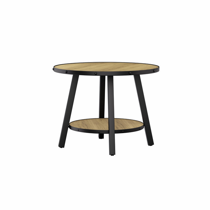 Timeless 23.62'' Vintage Round End Table #30004